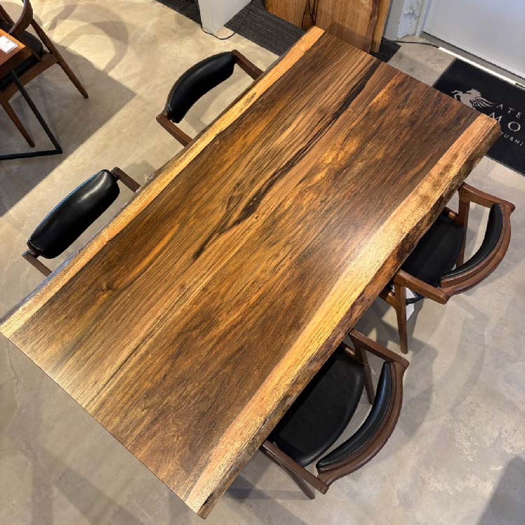 【SOLD OUT】ハギ天板　パプアニューギニアウォールナット　249-2+7　(W180cm)
