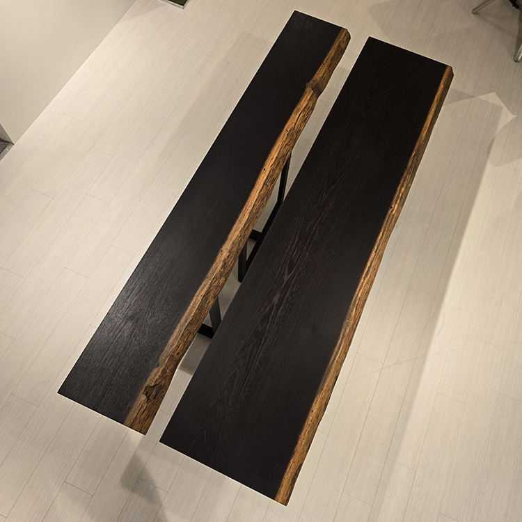 一枚板　ウェンジ　620-1/2-12-2+14-2　(W220cm)