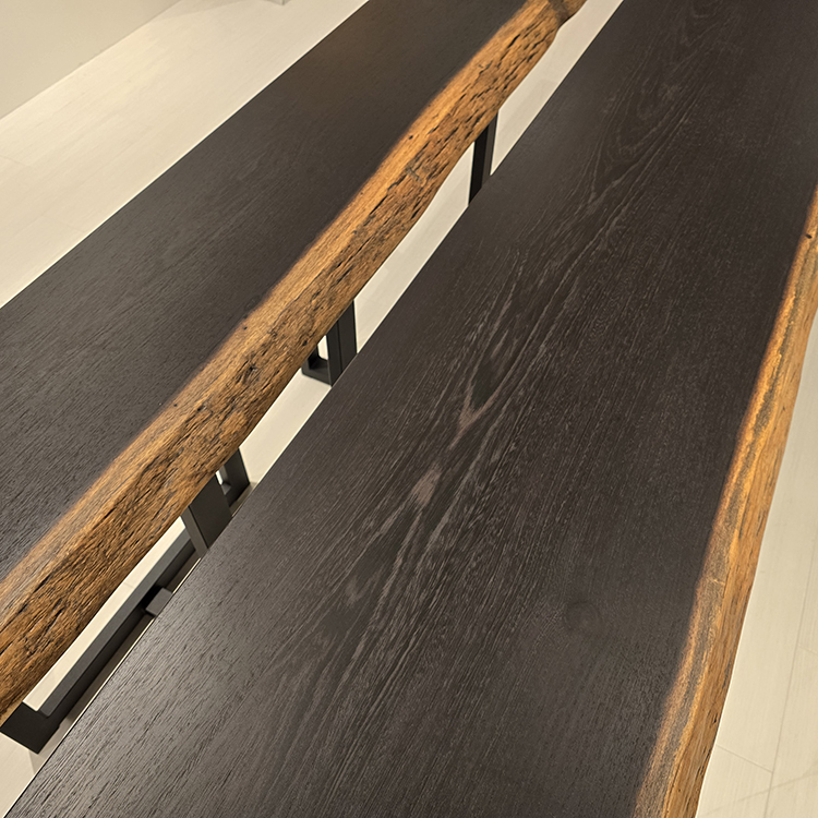 一枚板　ウェンジ　620-1/2-12-2+14-2　(W220cm)