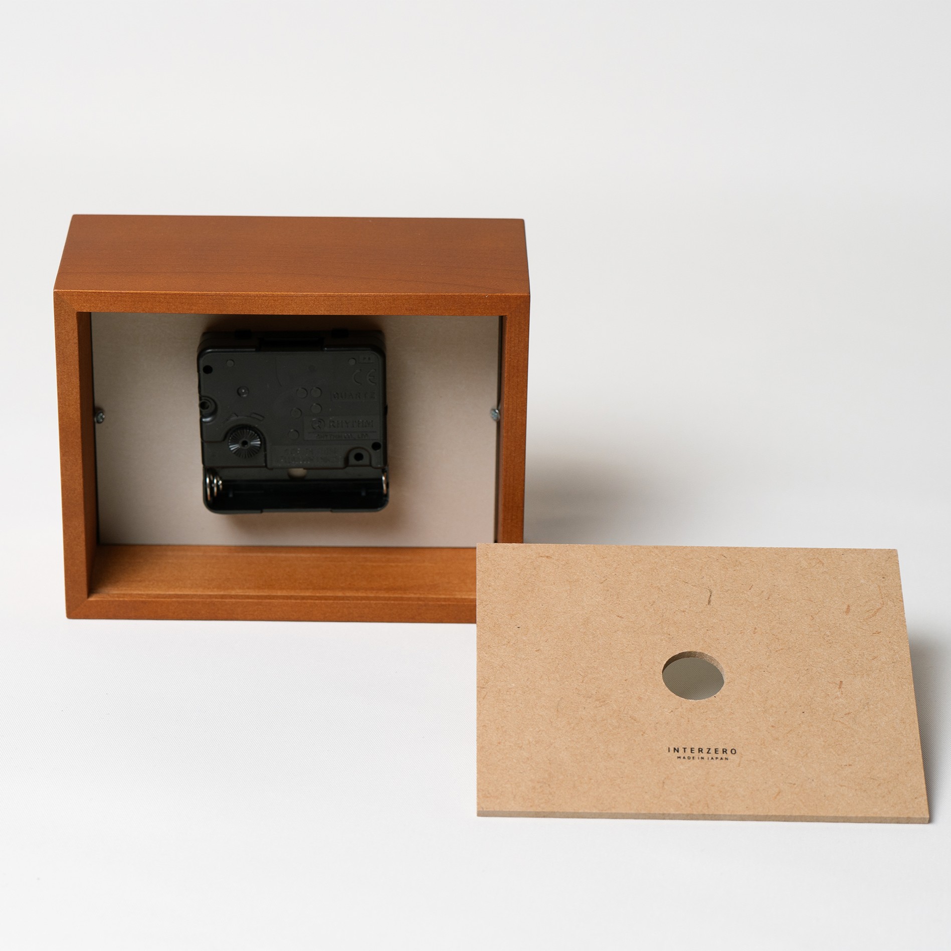 ひのき テーブルクロック