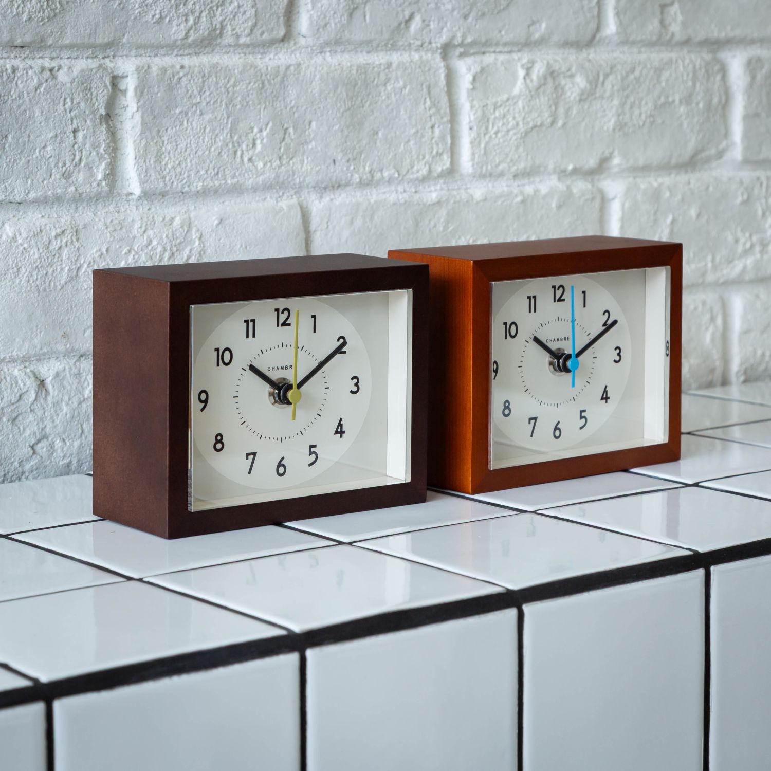 ひのき テーブルクロック