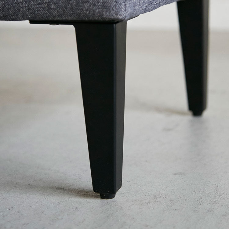 グレスソファ 2人掛け左肘 鉄脚