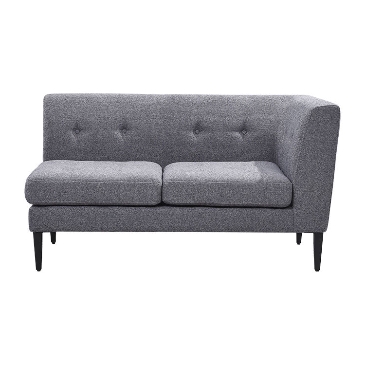 グレスソファ 2人掛け左肘 鉄脚