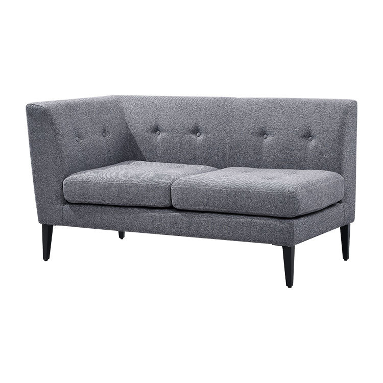 グレスソファ 2人掛け右肘 鉄脚