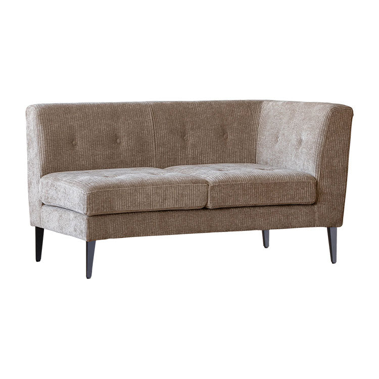 グレスソファ 2人掛け左肘 鉄脚