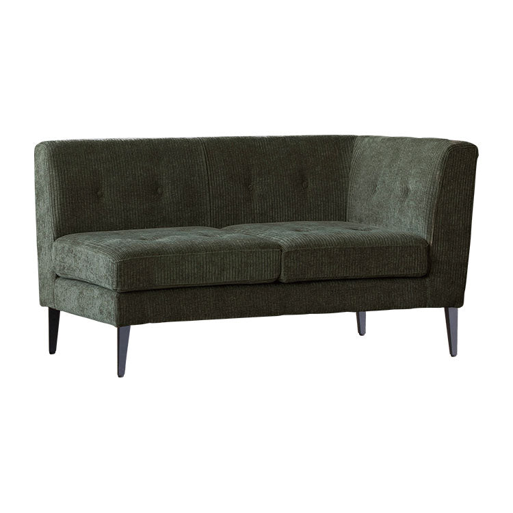 グレスソファ 2人掛け左肘 鉄脚