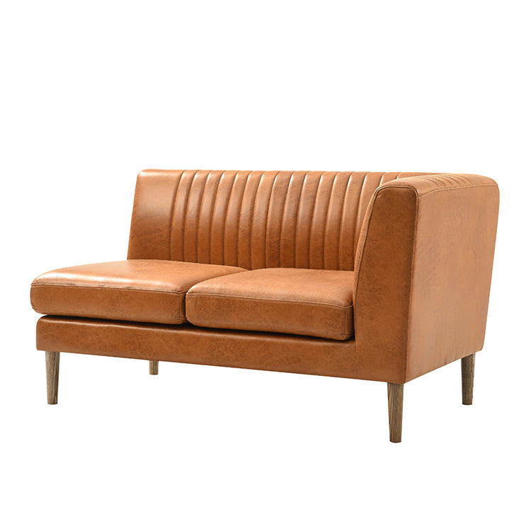 グレスソファ 2人掛け左肘 木脚