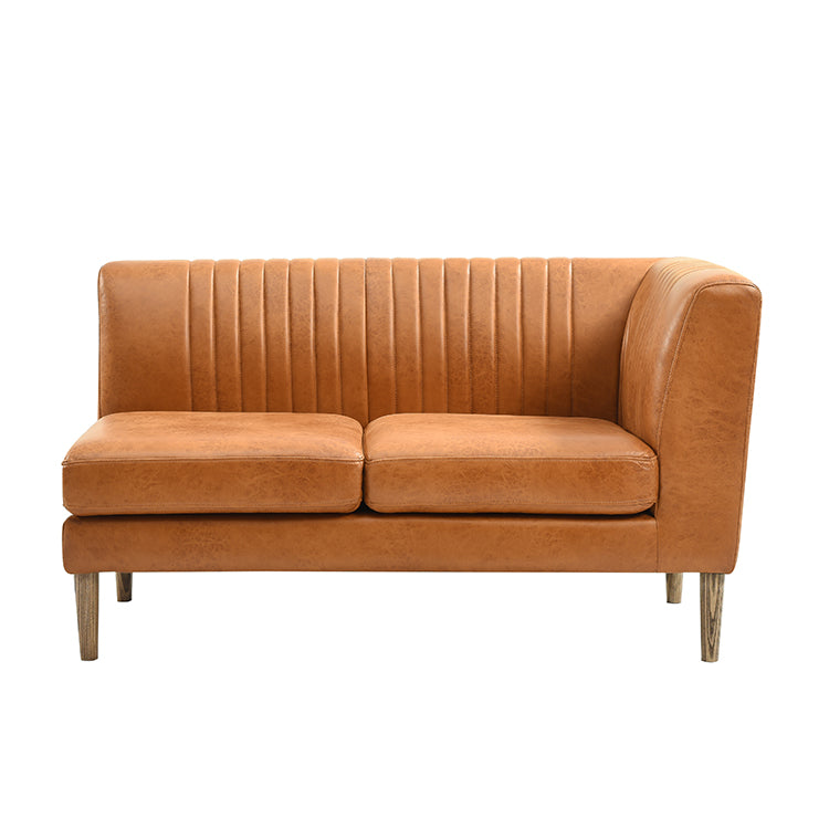 グレスソファ 2人掛け左肘 木脚