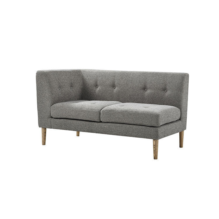 グレスソファ 2人掛け右肘 木脚