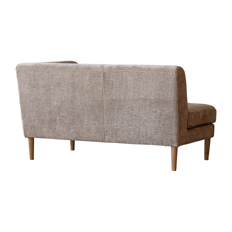 グレスソファ 2人掛け左肘 木脚