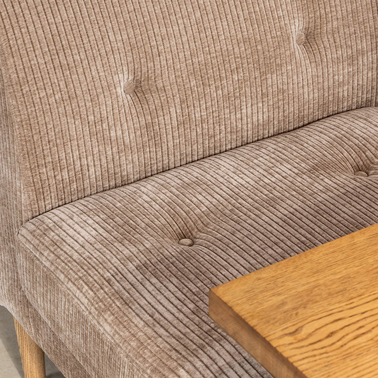 グレスソファ 2人掛け右肘 木脚