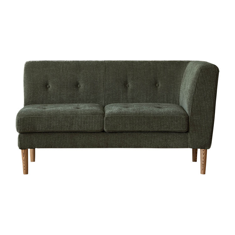 グレスソファ 2人掛け左肘 木脚