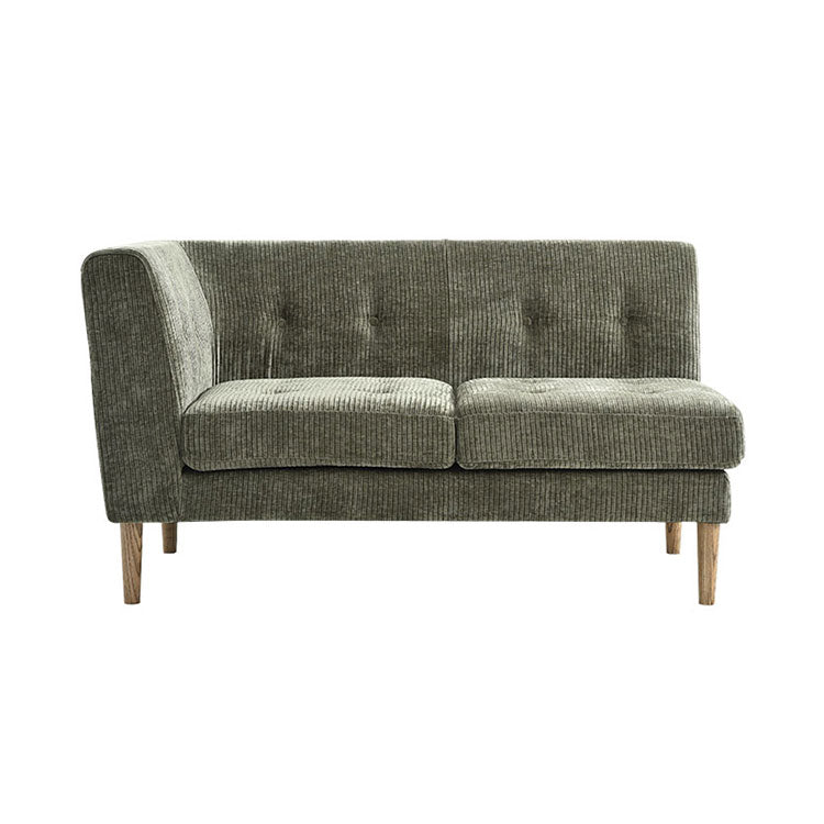 グレスソファ 2人掛け右肘 木脚