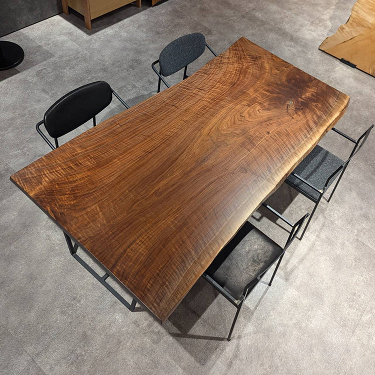 【SOLD OUT】一枚板　ウォールナット(杢)　KT-1-7　(W180cm)