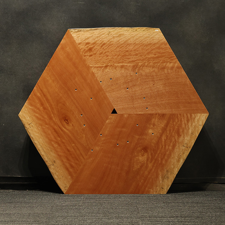 ハギ天板　ボセ(杢)　296-3-3+3-4+3-5　(W122cm)