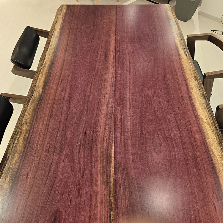 ハギ天板　パープルハート　323-1/2-2-1+2-2　(W180cm)