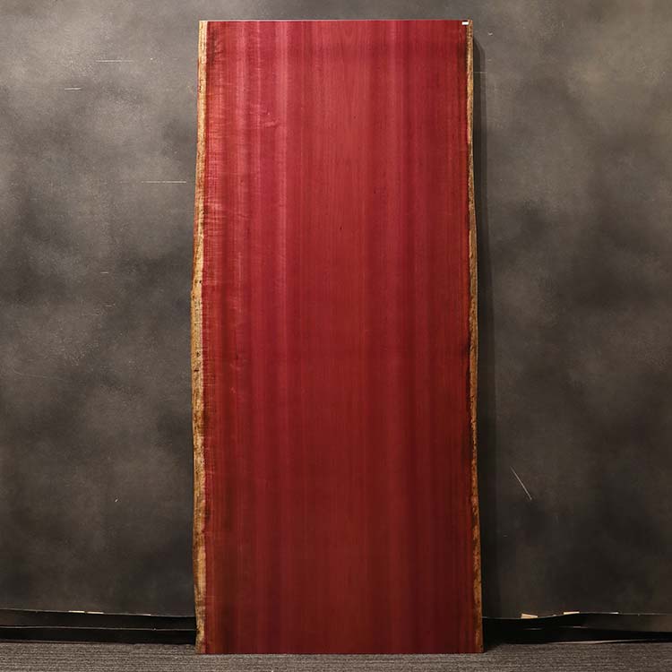 一枚板　パープルハート　323-1/2-5-1　(W200cm)