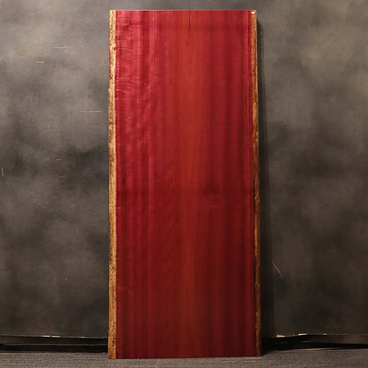 一枚板　パープルハート　323-1/2-10-1　(W210cm)