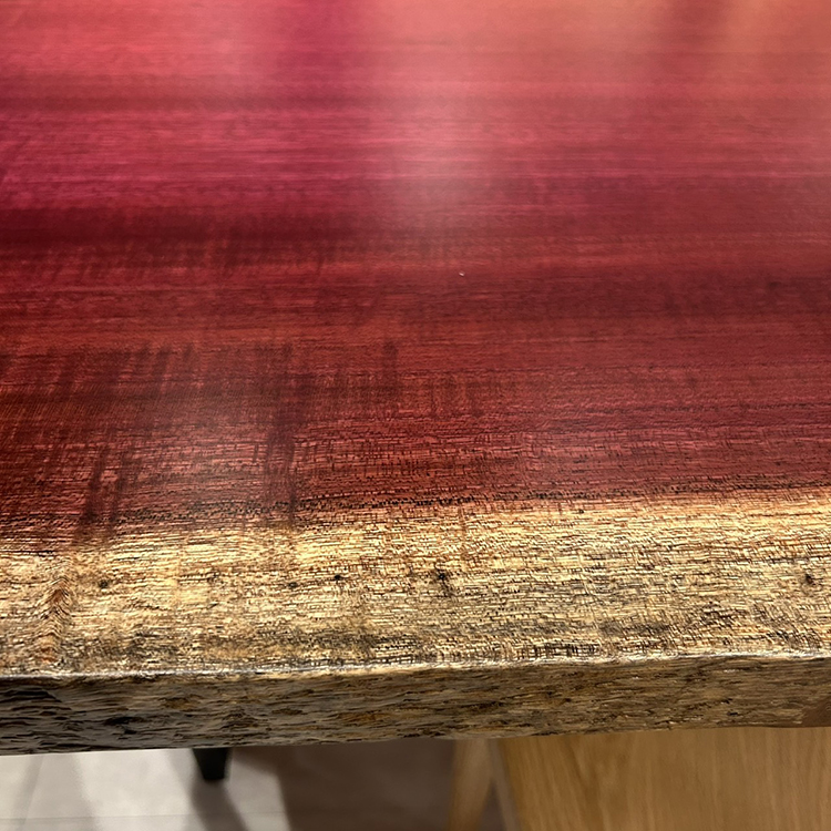 一枚板　パープルハート　323-1/2-10-2　(W210cm)