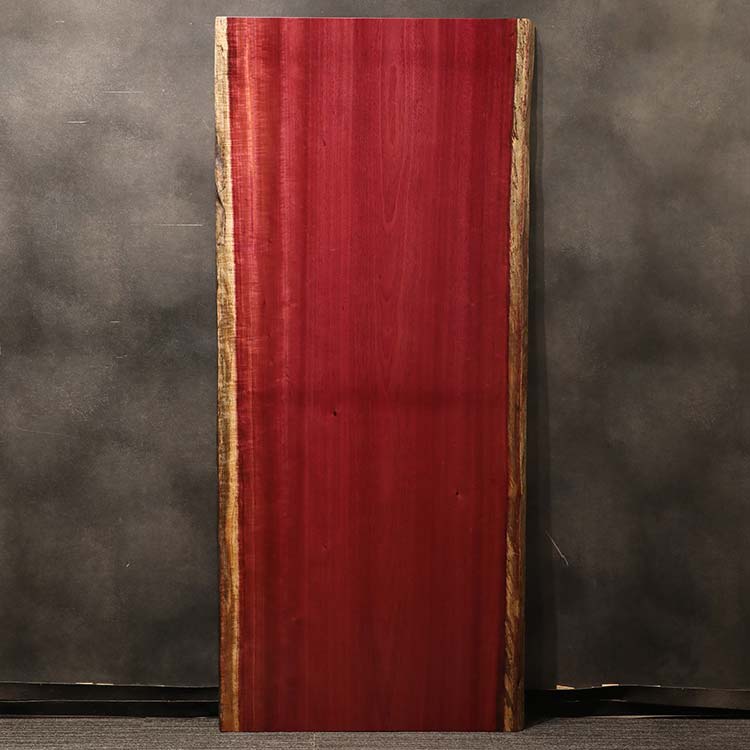 一枚板　パープルハート　323-1/2-11-2　(W210cm)