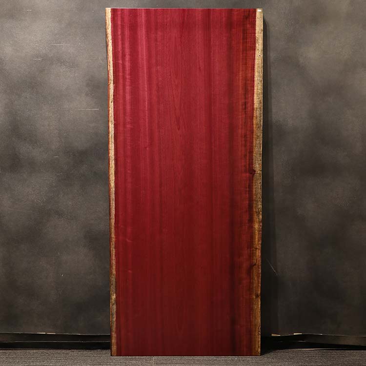 一枚板　パープルハート　323-1/2-11-2　(W210cm)
