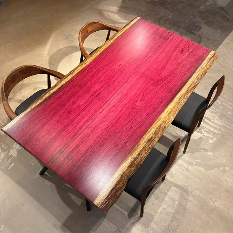 ハギ天板　パープルハート　321-1/3-2-1+2-2　(W180cm)