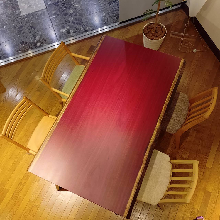 ハギ天板　パープルハート　321-1/3-3-1+3-2　(W150cm)