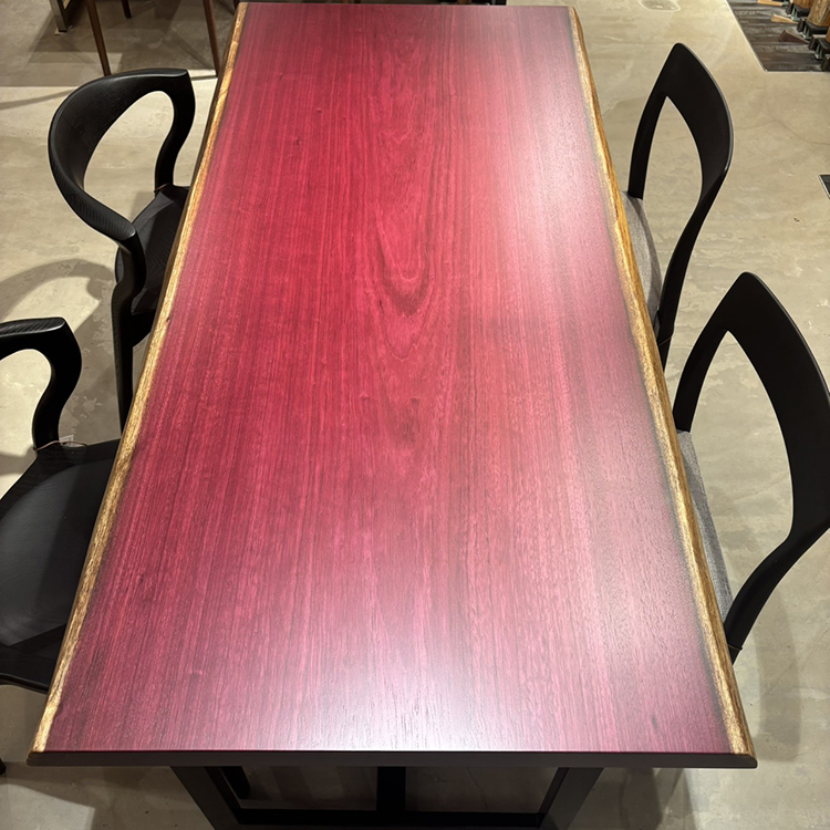 一枚板　パープルハート　321-1/3-4-1　(W160cm)