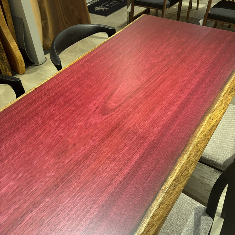 一枚板　パープルハート　321-1/3-4-1　(W160cm)