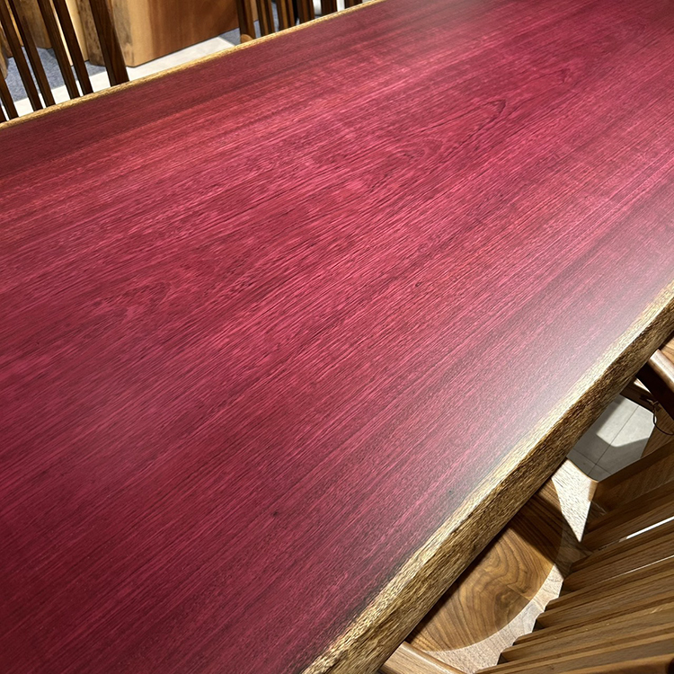 一枚板　パープルハート　321-1/3-5-1　(W180cm)