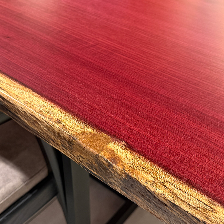 一枚板　パープルハート　321-1/3-11-2　(W220cm)