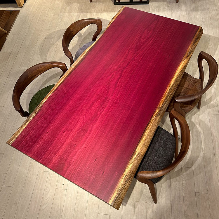 一枚板　パープルハート　321-1/3-13-2　(W160cm)