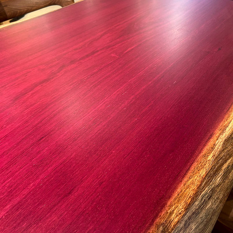 一枚板　パープルハート　321-1/3-13-2　(W160cm)