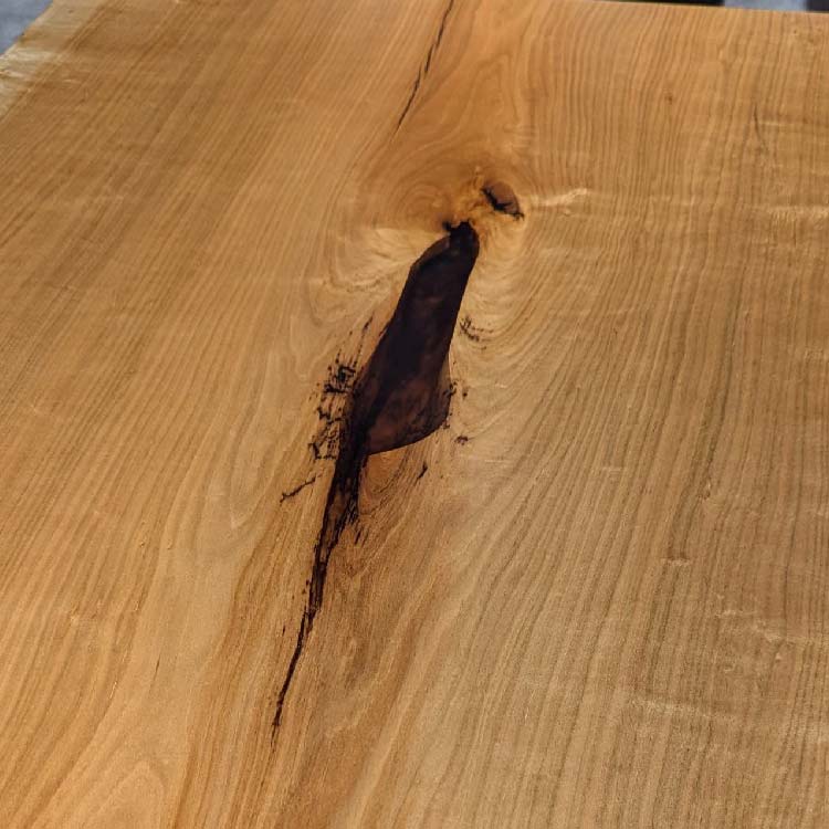 一枚板　ヤマザクラ / 山桜(杢)　1157-6-1　(W150cm)