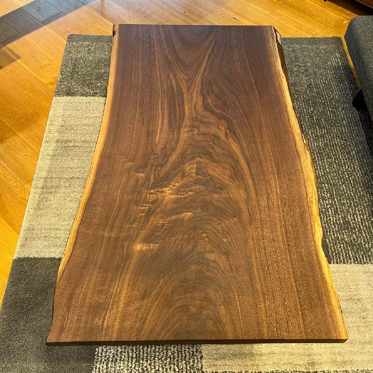 【SOLD OUT】一枚板　ウォールナット　1754末-5　(W130cm)
