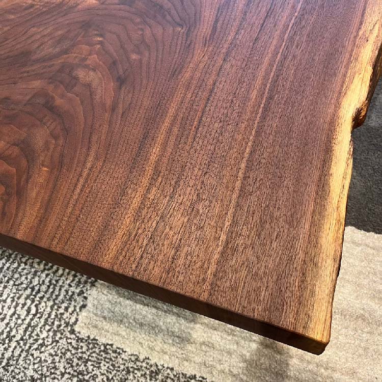【SOLD OUT】一枚板　ウォールナット　1754末-5　(W130cm)