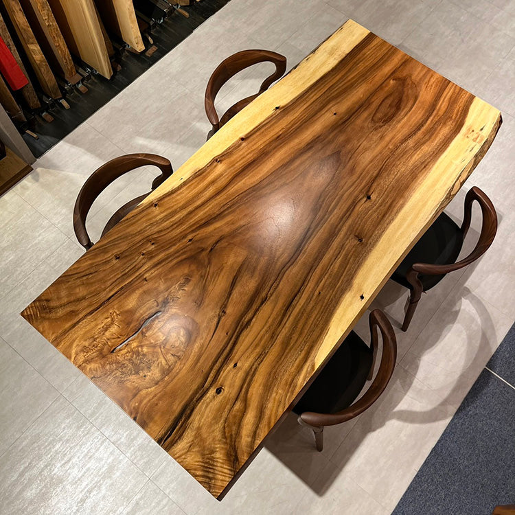 一枚板　モンキーポッド(杢)　298-4-3　(W210cm)