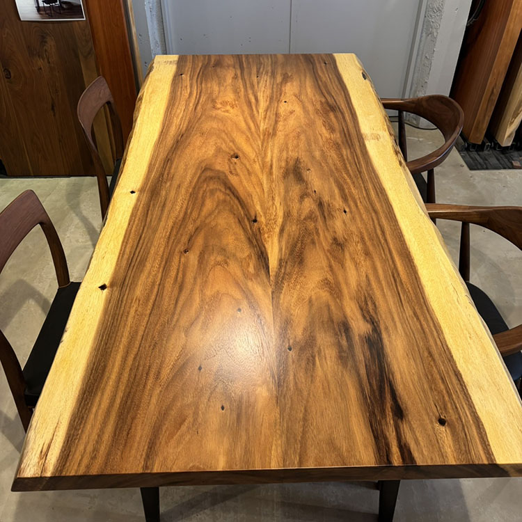 ハギ天板　モンキーポッド　298-11-2+11-3　(W200cm)