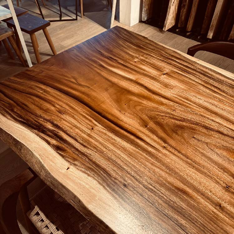 【SOLD OUT】一枚板　モンキーポッド　298-14-1　(W240cm)