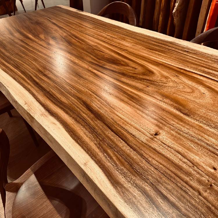 【SOLD OUT】一枚板　モンキーポッド　298-14-1　(W240cm)