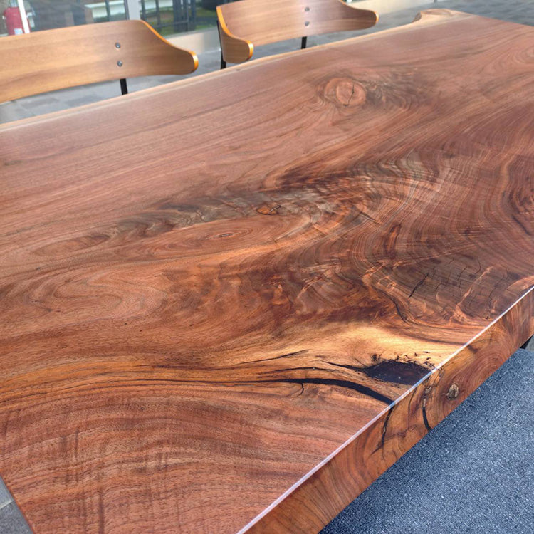 【SOLD OUT】一枚板　ウォールナット(杢)　1922-13　(W160cm)