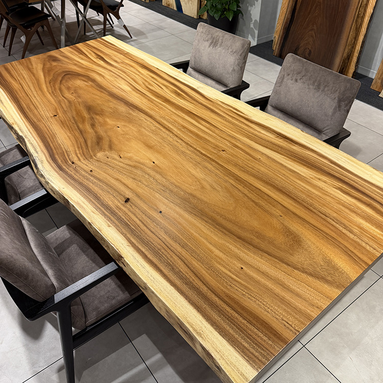 一枚板　モンキーポッド　277-10　(W230cm)