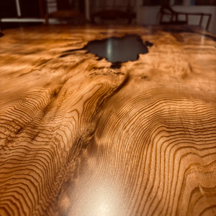 一枚板　ヤクスギ / 屋久杉(杢)　1-2　(W180cm)