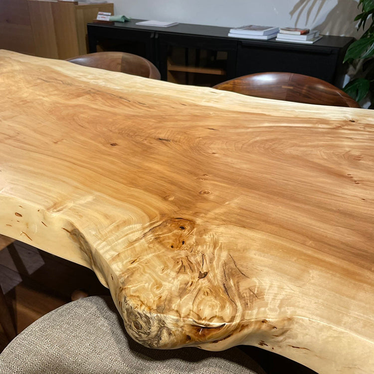 【SOLD OUT】一枚板　トチ / 栃(杢)　1058-7　(W180cm)