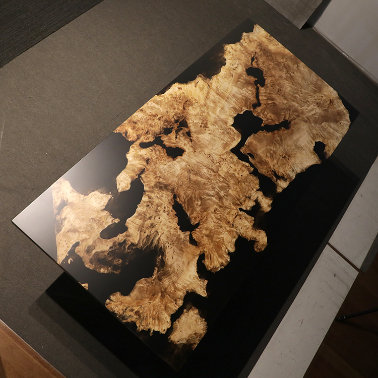 RESIN　ポプラ(杢)　431-Y-4　(W200cm)