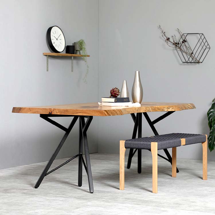 【ダイニング用】アステリオ　スチール脚　※2本1組