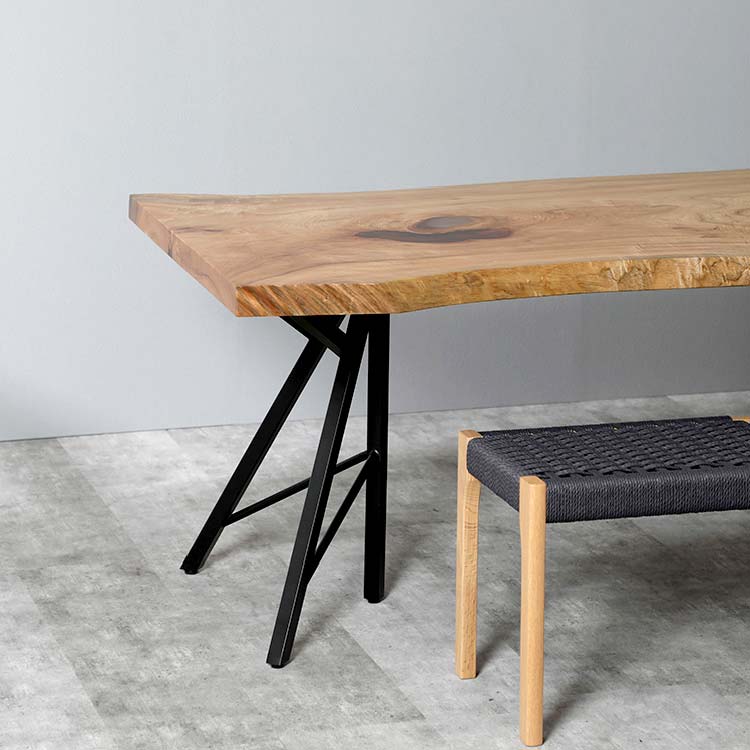 【ダイニング用】アステリオ　スチール脚　※2本1組