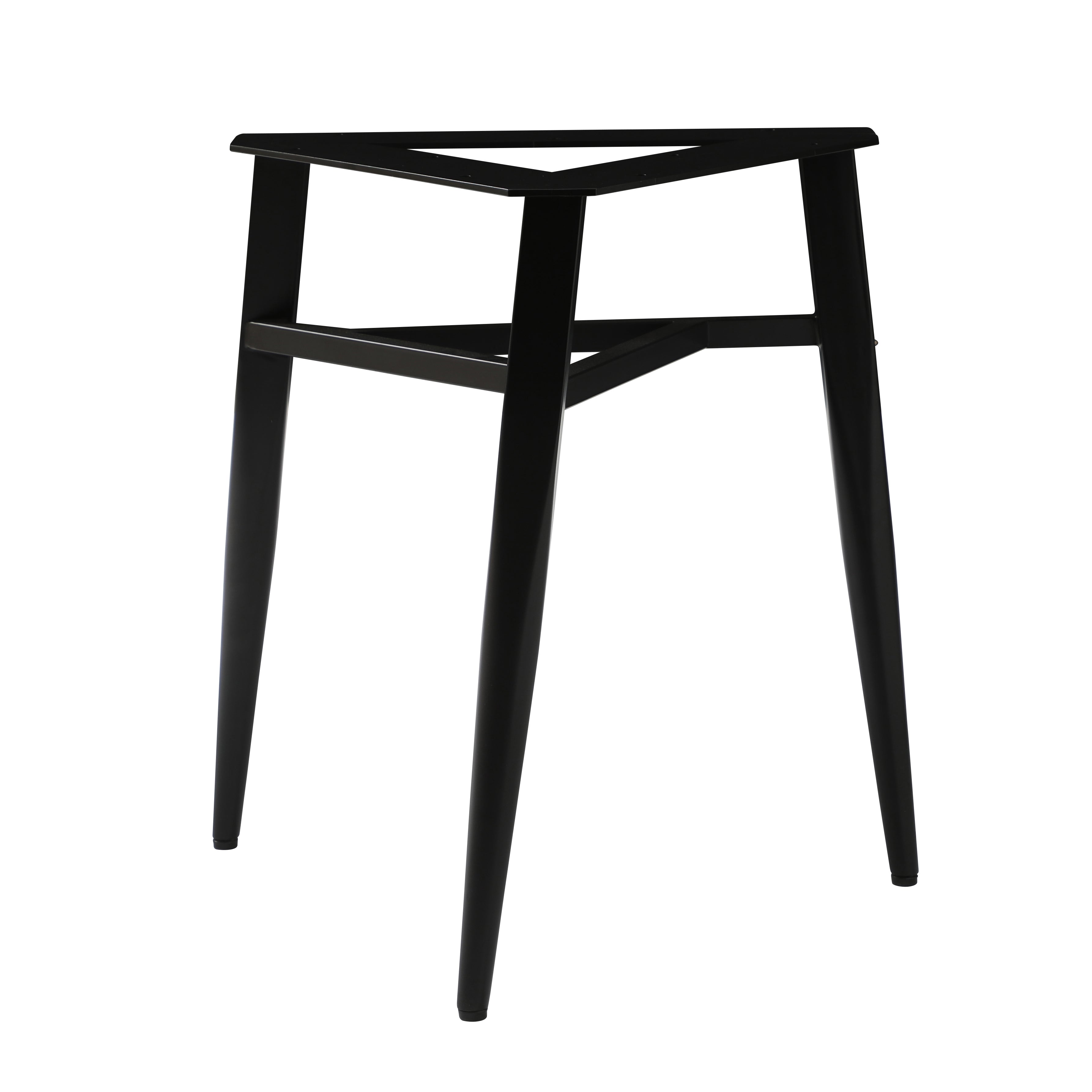 【ダイニング用】ガネシア　スチール脚　ブラック ※2本1組