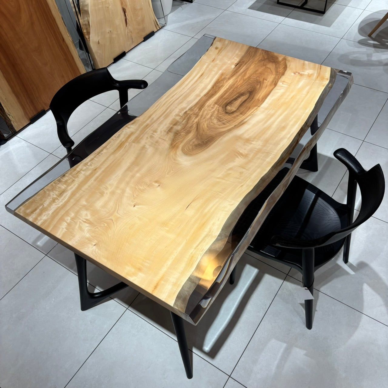 RESIN　トチ / 栃(杢)　1013-8　(W150cm)