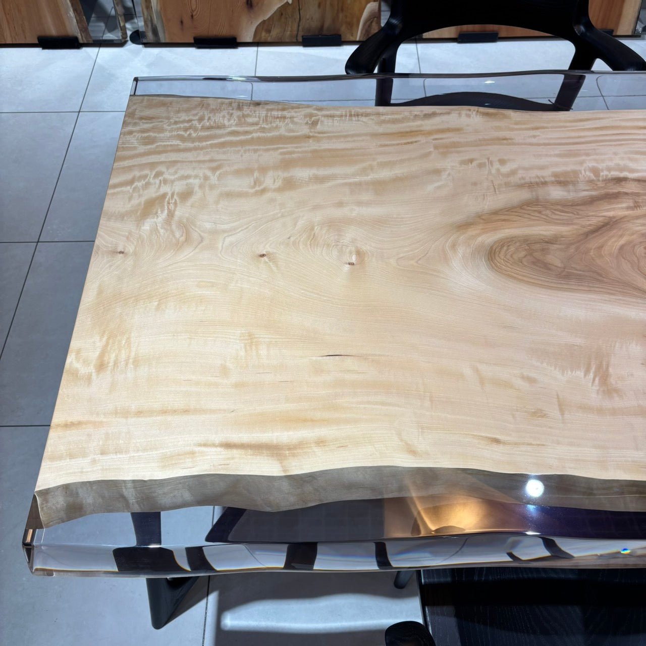 RESIN　トチ / 栃(杢)　1013-8　(W150cm)